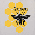 thumbnail image 4 of Inktastic Honeycomb Queen Bee Tote Bag, 4 of 4