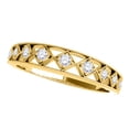 thumbnail image 1 of Aonejewelry Elegant Diamond Wedding Band In 14K Yellow Gold, 1 of 4