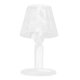 thumbnail image 5 of Crystal Table Lamp Bedside Bed Night Light Plastic Pretty Effects for Bedroom Home Pure White, 5 of 5