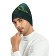 thumbnail image 2 of joogoo Turtle City View Beanie Hats Cuffed Winter Warm Knit Thick Beanies, 2 of 7