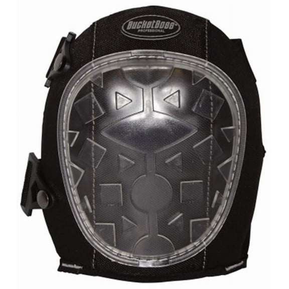 Bucket Boss Knee Pad,Gel Dome,Hard Shell 95100