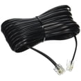 thumbnail image 2 of Sakiika 25 Ft RJ11 Telephone Extension Cord, 6P4C Standard Male to Male Plugs, Compatible with 2/4 Wire Landline Phone System for Home Office, 2 of 6