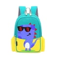thumbnail image 3 of Weebloom School Backpack For Kids Boys Girls Dinosaur Toddlers Preschoolers Cute Cartoon Animal Lightweight Travel Daypack Bookbag Preschool Elementary Yellow, 3 of 4