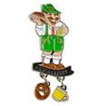 thumbnail image 2 of Oktoberfest Haus German Oktoberfest Man Beer Mug Metal Hat Pin, 2 of 4