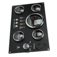 thumbnail image 4 of Digital Gauge Cluster, 5in1 Universal Engine RPM Fuel Level Oil Pressure Water Temp Voltage Meter IP67 Waterproof Fogproof Mulitple Switches  For Boat Yacht, 4 of 8