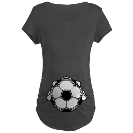 

CafePress - Soccer Baby Maternity Dark T Shirt - Maternity Dark T-Shirt