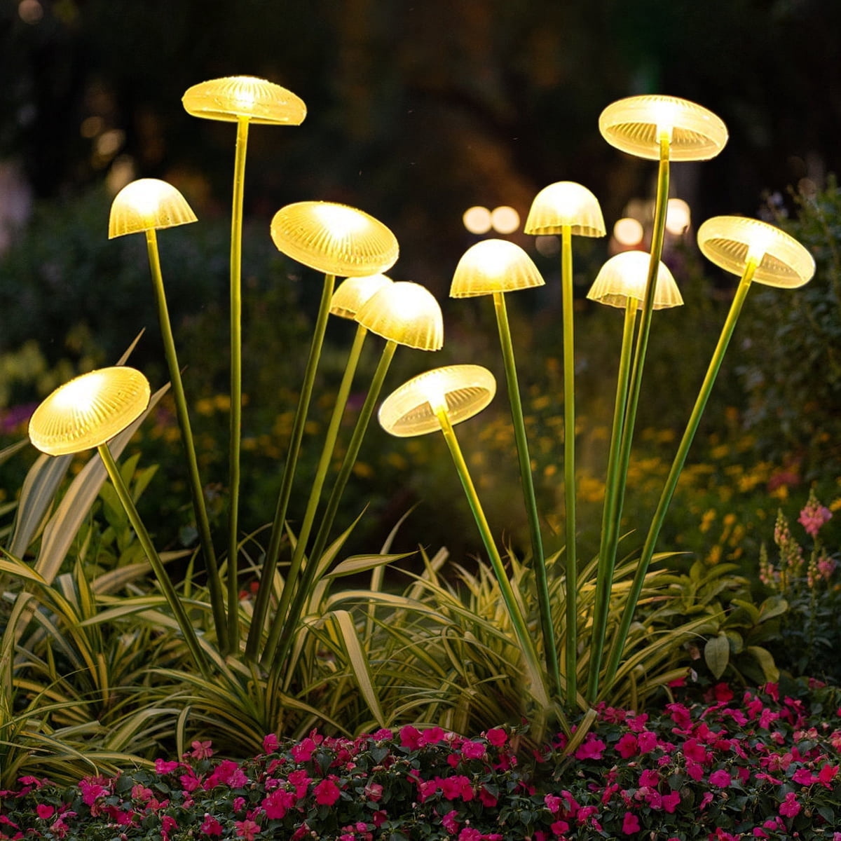 Solar Flamingo Lights,Solar Garden Lights Outdoor Stake Metal