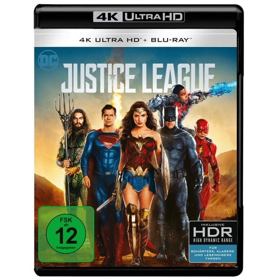 Justice League (4K Ultra-HD   2D Blu-ray) (4K Ultra HD)