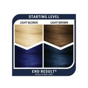 Splat Midnight Complete Kit, Semi-Permanent Hair Dye without Bleach, Azure