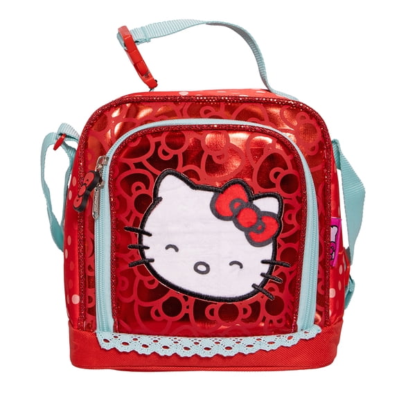 Lonchera Escolar Ruz Hello Kitty Rojo