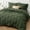 Bronze Green, variant on 4-PCS Comforter Set -Multi-Color,Cloud-like,Ultra-Soft,Machine Washable,Luxury Bedroom Decor Accessories,Breathable,All-Season King Size Bedding sets,Hotel Quality, Restful Sleep, Geometric Pattern,S