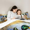 thumbnail image 5 of Manfei Mallard Duck 2pcs Bedding Comforter Set,Lake House Twin Comforter Sets,Rustic Cabin Bedding Set,Super Cozy Animal Bedroom Decorative,Reversible, 5 of 8