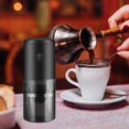 thumbnail image 3 of Coffee Maker - Coffee Grinder - Portable Coffee Machine - Coffee Maker with Grinding Function - Lightweight and Simple - Black, 3 of 5