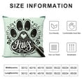 thumbnail image 6 of Positive Dog Saying Enjoy The Little Things Decor Decorative Pillowcase Throw Pillow Cover ,Motivational Quote Decoration Pillow Cover for Couch Sofa Chair,Dog Lover Gifts, 6 of 6