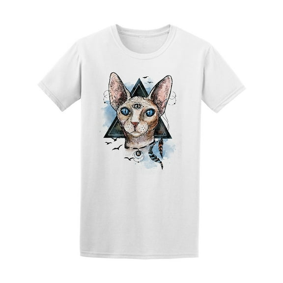 Sphinx Steam Punk Cat Tee Men's -Image by Shutterstock
