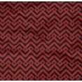 thumbnail image 4 of oneOone Tissu Popeline Sergé Coton Bio Chevron Ikat Imprimé 1 Yard 42 Pouces de Large, 4 of 4
