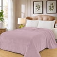 thumbnail image 2 of Cobertor Ligero Liso Matrimonial Hotelero Suave Y Calientito MELOCOTTON HOGAR MOD ROSA PASTEL, 2 of 5