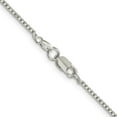thumbnail image 7 of Auriga Fine Jewelry 925 Sterling Silver 1.4 mm Box Chain Necklace w/2in ext. Necklace for Women 18", 7 of 7