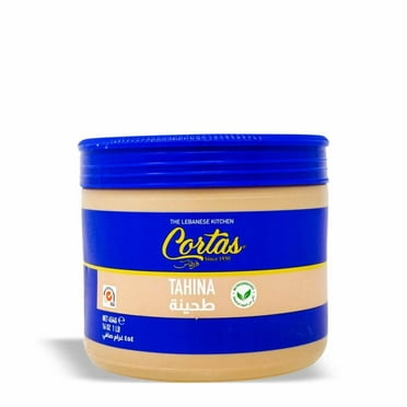 Cortas Tahini PET Jar 1lb (16 oz)