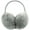 Gray, variant on Women Winter Earmuffs Girl Ski Adjustable Ear Covers for Warmer Outdoor Earmuff Fleece Lining