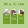 thumbnail image 5 of Grass Teething Stick for Cats, Natural Air-Dried Grass Chew Toy for Hairball Control and Dental Cleaning, 5 Pcs, 5 of 9