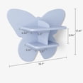 thumbnail image 6 of Mainstays Kids Butterfly Shaped Decorative Wall Shelf, Light Purple, 6 of 6
