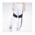 thumbnail image 5 of Reebok Womens Wide Leg Athletic Track Pants, White, Plus Size, 1X, 5 of 5
