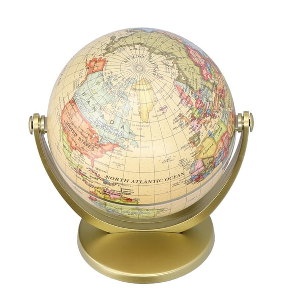 Geography Globe, Teaching Tool Globe Mini World Map Globe For Office For School For Home