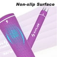 thumbnail image 3 of SAPLIZE Golf Grips 13 Pack Standard Size Including FREE 15 Tapes, Rubber Golf Club Grips, Purple, 3 of 5