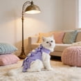 thumbnail image 5 of Cat Recovery Suit for After Surgery, Breathable E-Collar Alternative for Cats, Anti-Licking Spay Neuter Recovery Shirt for Cats Kittens, Purple, 5 of 7