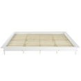 thumbnail image 4 of King Solid Wood Spindle Platform Bed - White, 4 of 11