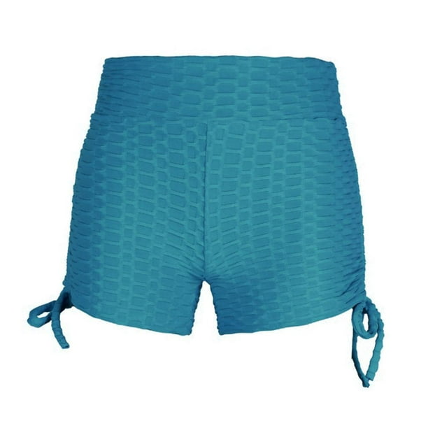 Pantalones Cortos Deportivos Ajustados para Mujer, Perfectos para Ejercicio M Deep Green L