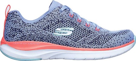 skechers grey ultra groove trainers