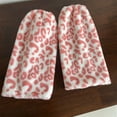 thumbnail image 5 of Trendy Plush Leg Warmers for Women Aesthetic Pattern Colorful Furry Boot Cuffs Leg Gaiters Sleeve Footless Long Socks, 5 of 8