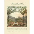 thumbnail image 2 of Repton, Humphry 19x24 Gold Ornate Wood Framed with Double Matting Museum Art Print Titled - Rosarium, 1813, 2 of 4