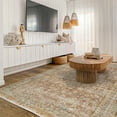 thumbnail image 3 of Beige Oriental Area Rugs for Living Room Washable Rugs Boho Moroccan Area Rug Soft Neutral Geometric Bohemian Carpet Distressed Indoor Rug for Bedroom Dining Room Office Foldable Nonslip Rug, 3 of 9