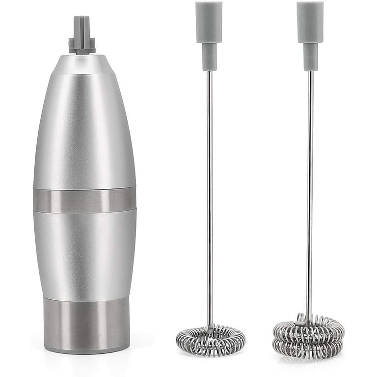 Z-oneMart Electric Milk Frother, Handheld Frother USB-charging Foam Maker,  Rechargeable Frother Mini Blender and Coffee