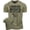 T-Shirt Military Green, variant on Gymish Loading Weights Is My Cardio Gym T-Shirt for Men – Funny Motivational Workout Shirt, Athletic Fitness Wear, Military Green, Small