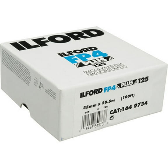 Ilford FP4 Plus Black and White Film, ISO 125, 35mm, 100'