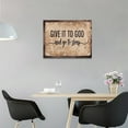 thumbnail image 6 of Large Give It to God and Go to Sleep Sign for BedroomCanvas Wall Art Christian Farmhouse Bedroom Sign Pictures Wall Decor Painting Print Modern Home Artworks Framed for Living Room Bathroom 12"x16", 6 of 7