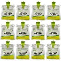 RESCUE! Outdoor Disposable Hanging Fly Trap - 12 Traps