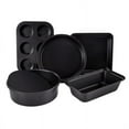 thumbnail image 1 of npkgvia Hot sale!Chocolate Molds,Kitchen Mold,,BakewareNonstick Bakeware Sets Baking Pans Set Toaster Oven Trays Kitchen Baking with Pizza Pan Cake Pan Bread Loaf Box Pan Cookie Sheet,Black, 1 of 4