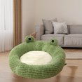 thumbnail image 3 of Cute Cartoon Pet Bed, Soft Plush Bed for Cats Dogs, Keep Warm, Breathable, Versatile Functionality - Lightweight and Portable, 3 of 7