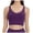 Purple, variant on Summer Tops for Women Bra Top Top Womens Athletic Women Buttons Little Girl Bedroom Crop Fitted Blouse Tops for Designer 2017 Bohemian Cleavage Girls Size 1 Women's Purple S