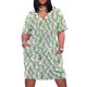 thumbnail image 1 of Vestido verde Quaker Monk Parakeets con bolsillo suelto traje de verano para mujer vestido suelto para mujer, 1 of 7