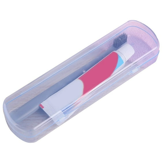 Box on Sale Tanuse Bathroom Supplies Travel Portable Toothbrush Box Holder Storage for Family Travel Business School Protable Outdoor Travel Toothbrush Tooth Paste Storage Container Box Holder