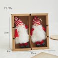 thumbnail image 1 of 6Pcs/Box Set Mini Gnomes Angel Dolls Christmas Decorations for Home Xmas Tree Pendant Ornaments New Year 2024 Gift Navidad 2023, 1 of 5