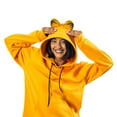thumbnail image 4 of Garfield Long Sleeve Men's Orange Cosplay Hoodie-XL, 4 of 7