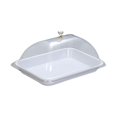 thumbnail image 2 of Siruishop Couvercle de Support à Gâteau Élégant Plat de Service pour Usage Extérieur Intérieur Fromage Maison Blanc, 2 of 8