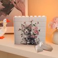 thumbnail image 3 of Cute Floral Cat Novelty Decorative Sign/Plaque Desk Decor Funny Bedroom Decor for Table Shelf Decor Funny Office Decor Birthday Christmas Boss Day Gifts, 3 of 6